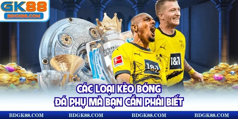Các loại kèo bóng đá phụ mà bạn cần phải biết